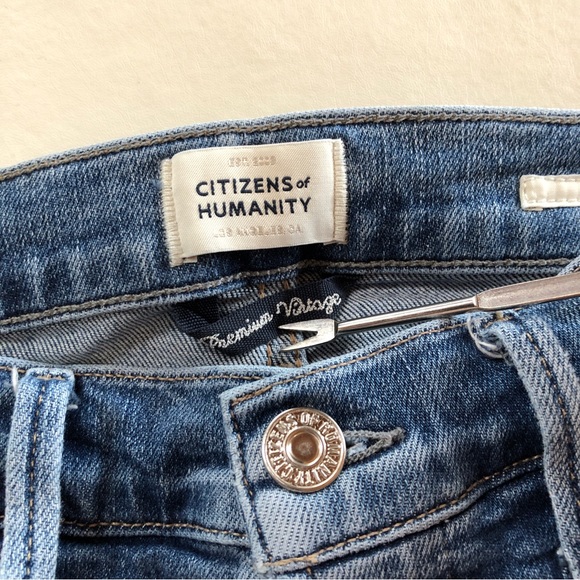 Citizens of Humanity Rocket Ankle Distressed Skinny Jeans (25) - Picture 5 of 16